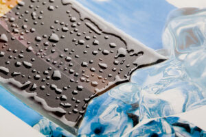 le vernis sélectif volume, aspect gaufré, aspect volume