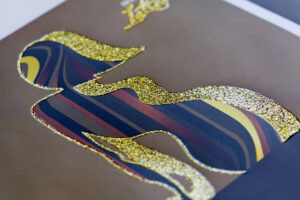 le vernis avec paillettes Pulsio Print