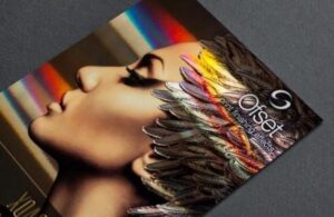 Papier métallisé type hologramme Pulsio Print