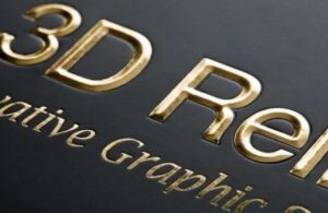 Dorure à chaud avec relief 3D