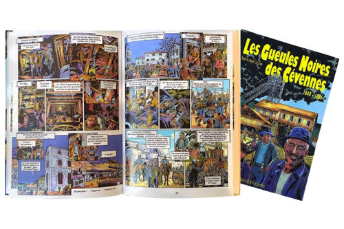 Deux bandes dessinées à couverture souple de catégorie standard avec format A4.