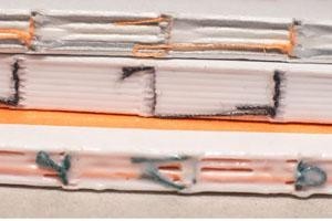 Reliure cousue cabriolet ou apparente