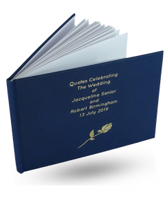 photo d'un album de mariage